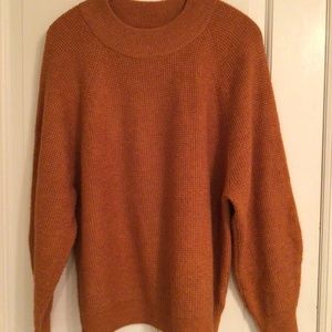 GAP petite size medium sweater, rust color